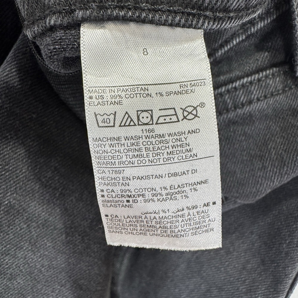 Old Navy Maternity Overalls‎ Womens 8 Black Straight Leg Bib Stretch Panel Denim - Picture 9 of 12